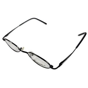 Botticelli Oval Eye Glasses‎ Italian Design Gunmetal 40-16-125 New